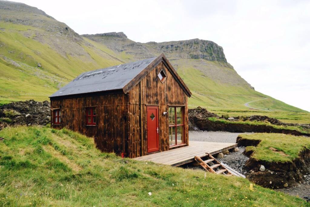 Mulafossur Cottage No 3 By Famous Waterfall In Gasadalur Eksteriør bilde